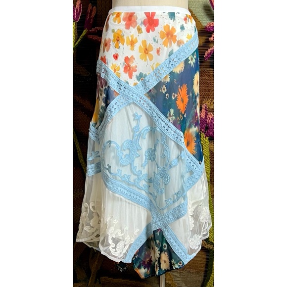 Anthropologie Dresses & Skirts - Anthropologie Printed Mermaid Maxi Skirt LP